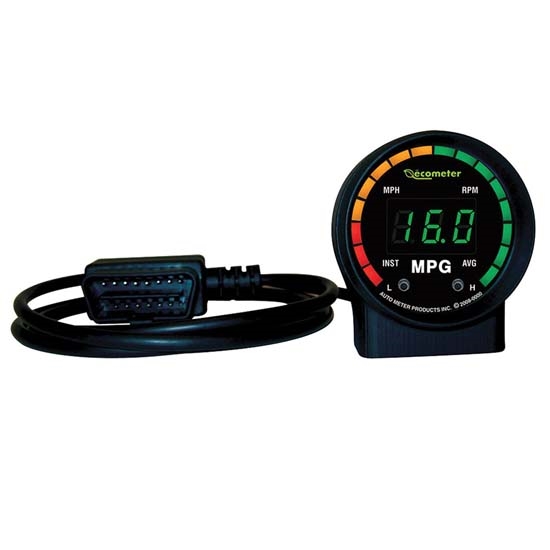 Auto Meter 9100 Ecometer Digital Ecometer Gauge, 2-1/16 Inch