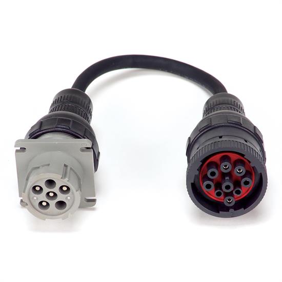 Auto Meter AC25 6-Pin To 9-Pin Adapter For Connecting AC-26 To HD Vehicles