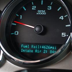 Auto Meter DL1045U DashControl OBDII Display, GM Full Size Truck, Diesel