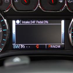 Auto Meter DL1061U DashControl OBDII Display, Silverado 2014-2016