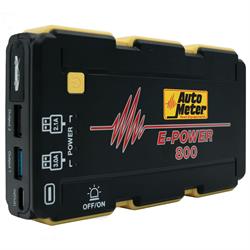 AutoMeter EP-800 Emergency Battery Pack Jump Starter, 1800 mAh