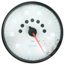 Auto Meter P23812 Spek-Pro Tachometer, 5, 0-8,000 RPM, Domed Lens