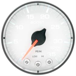 Auto Meter P303128 Spek-Pro Boost Gauge, 2-1/16, 0-35 PSI, Flat Lens