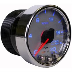 Auto Meter P31021 Spek-Pro Boost/Pyro Gauge, 2-1/16, 0-2000 Deg., Domed