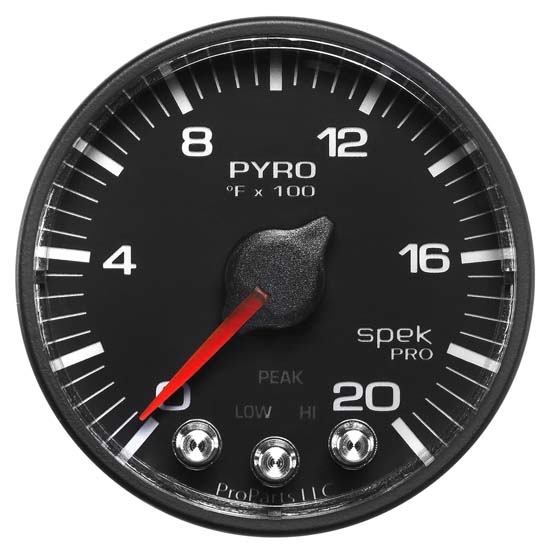 Auto Meter P310328 Spek-Pro Digital Stepper Motor Pyrometer Gauge