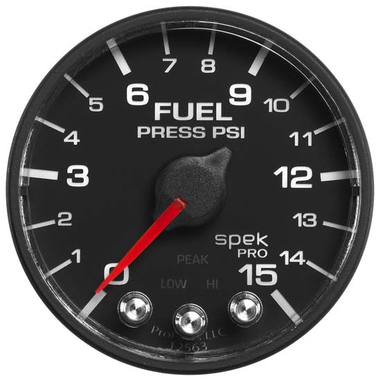 Auto Meter P315328 Spek-Pro Digital Stepper Motor Fuel Pressure Gauge