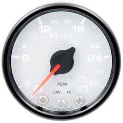 AutoMeter P31612 Spek-Pro Fuel Press. Gauge,2-1/16,0-30 PSI,Domed