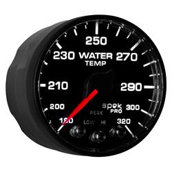 Auto Meter P550328-N1 Spek-Pro Water Press. Gauge, 2-1/16, 0-30 PSI,