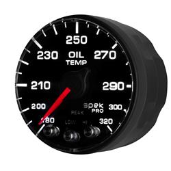 Auto Meter P553328-N1 Spek-Pro Oil Temp Gauge, 2-1/16, 180-320 Deg.