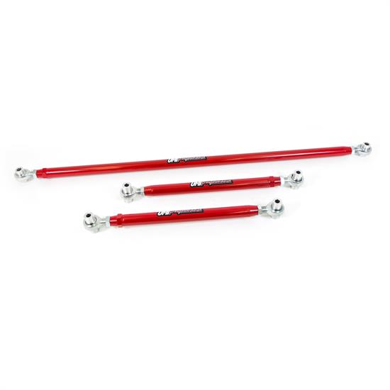 UMI 201723CM-R 82-02 F-Body Dbl. Adj. Panhard Bar&Lower Arms, Red