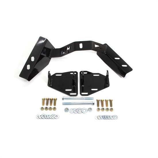 UMI 223910-B 82-92 F-Body LS T56 Swap Bracket Kit, Adj., Black