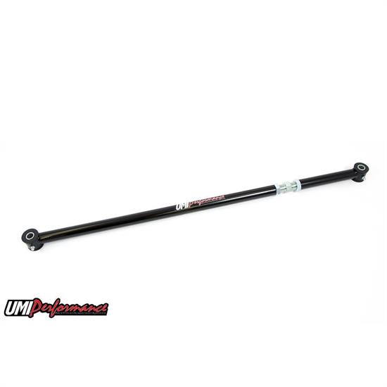UMI 3659-B 65-70 GM B-Body On-Car Adjustable Panhard Bar, Black