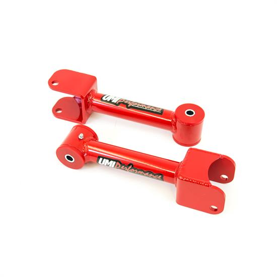 UMI 4016-R 68-72 A-Body Tubular Non-Adj. Upper Control Arms, Red