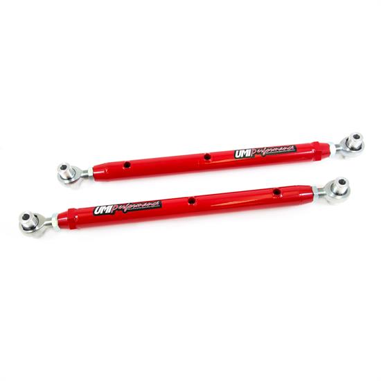 UMI 4027-R 64-72 A-Body Double Adj. Lower Control Arms, Red
