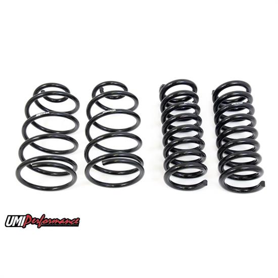 UMI 4048 64-66 A-Body Spring Kit, Factory Height, Black