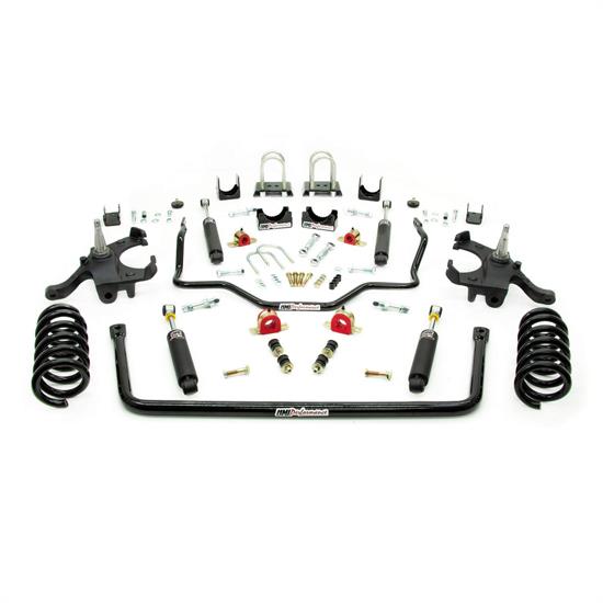UMI 6402-B 73-87 C10 Stage 2 Handling Kit, 4.5/6 Inch Lower,Black
