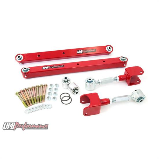 UMI ABR724-R 65-67 A-Body Pro-Touring Rear Suspension Kit, Red