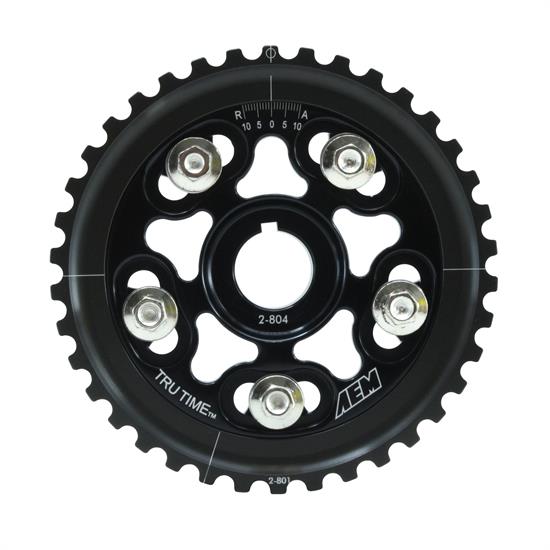 AEM 23-804BK Tru-Time Adjustable Cam Gear