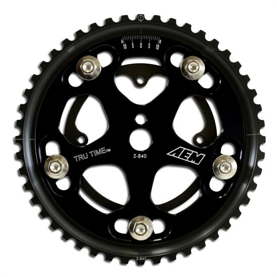 AEM 23-830BK Tru-Time Adjustable Cam Gear