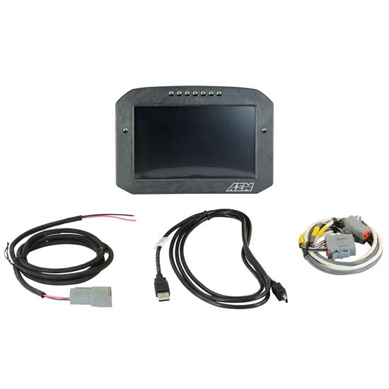 AEM 30-5700F CD-7F Carbon Flat Panel Digital Dash Display