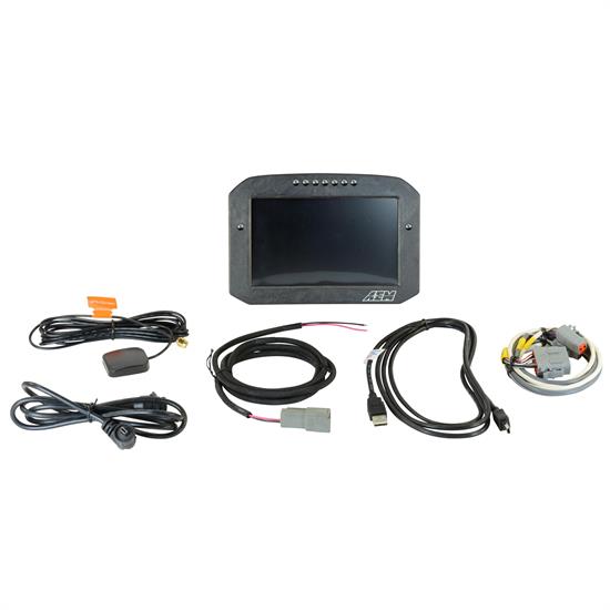 AEM 30-5703F CD-7FLG Carbon Logging & GPS-Enabled Digital Dash