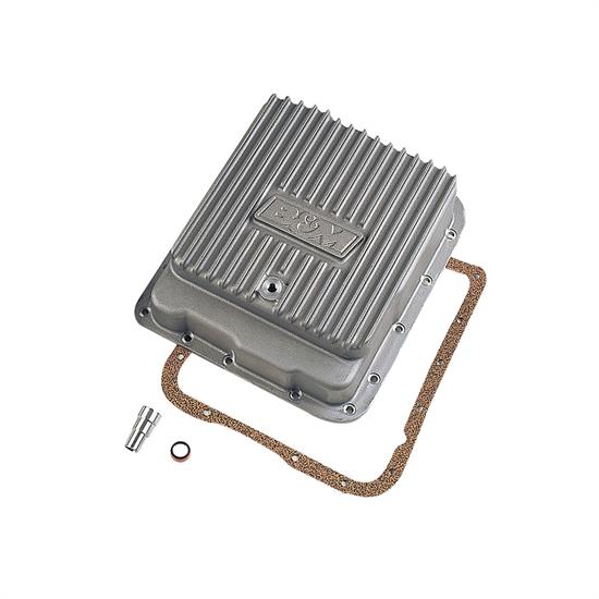 B&M 70260 Cast Deep Trans Pan for GM 4L60/4L60E Transs