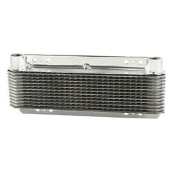 B&M 70265 Super Cooler Polished Aluminum Transmission Oil Cooler