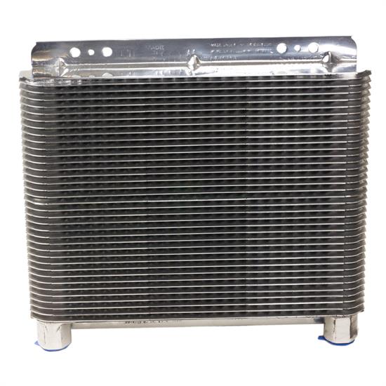 B&M 70272 Oil Cooler, Polished Aluminum Supercooler 20,500 BTU