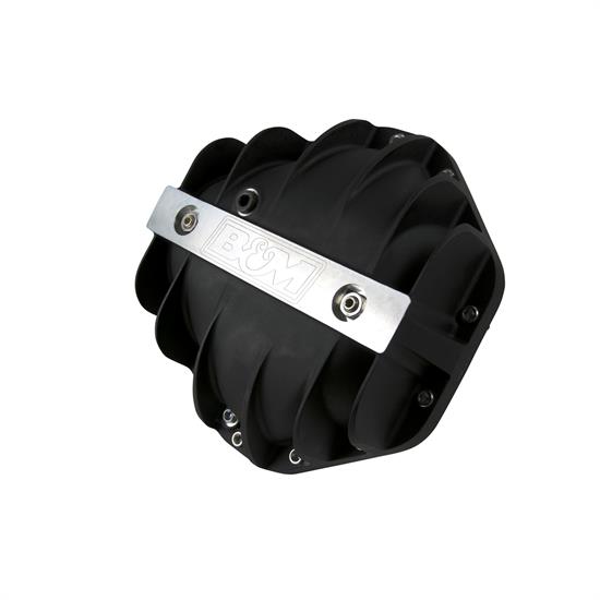 B&M 71501 Cast Aluminum Differential Cover for GM 10.5"- BLK