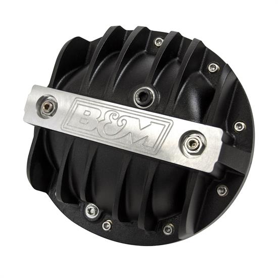 B&M 71502 Cast Alum Differential Cover, GM 8.2/8.5/8.6, BLK