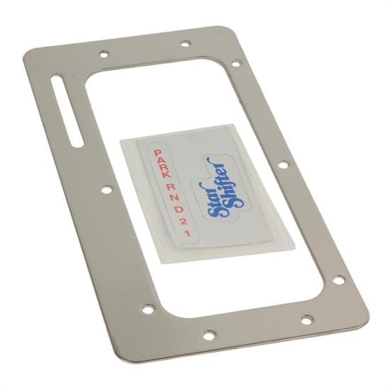 B&M 80616 Chrome Boot Plate for StarShifter PN 80675