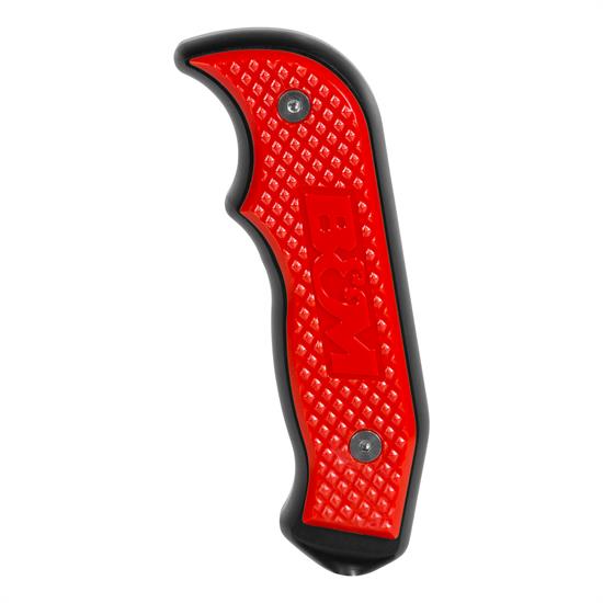 B&M 81137 Red Magnum Grip Shift Handle, 13-17 Maverick