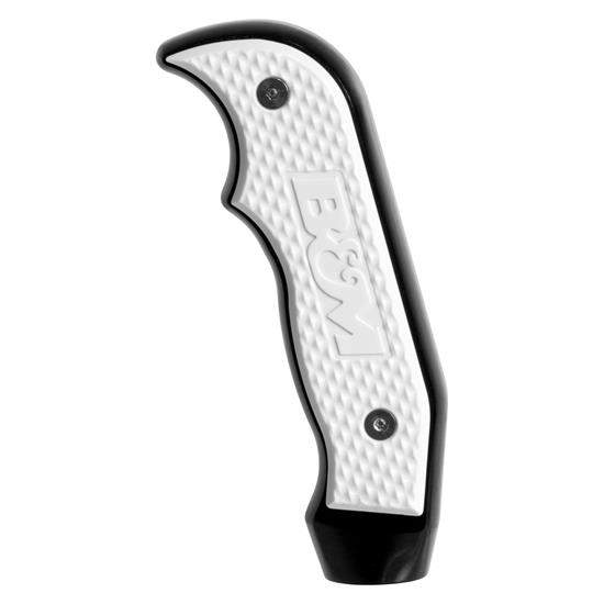 B&M 81144 Shifter Acc., White Magnum Grip Shift Handle, 08-17 RZR