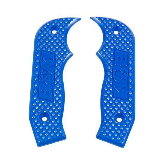B&M 81201 Shifter Accessory, Blue Magnum Grip Side Plates