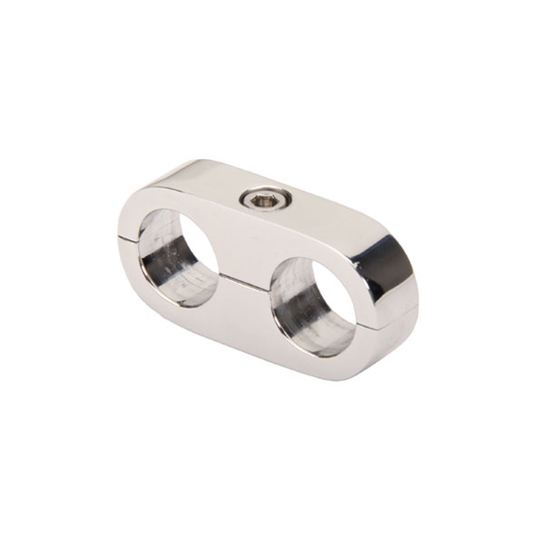 Billet Specialties 68120 Alum Hose Separator Clamp, .500 x .500 Inch
