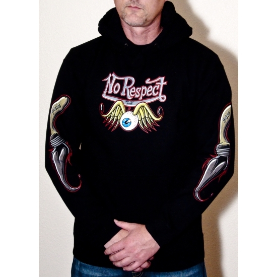 MotorCult No Respect Pullover Hoodie