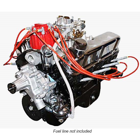 BluePrint BP3472CTC Ford 347 Stroker, Dressed Engine, Cast Iron Heads