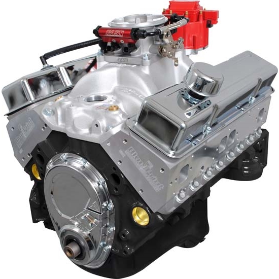 BluePrint BP38313CTF1 GM 383 Dressed Engine, Alum Heads, Roller Cam