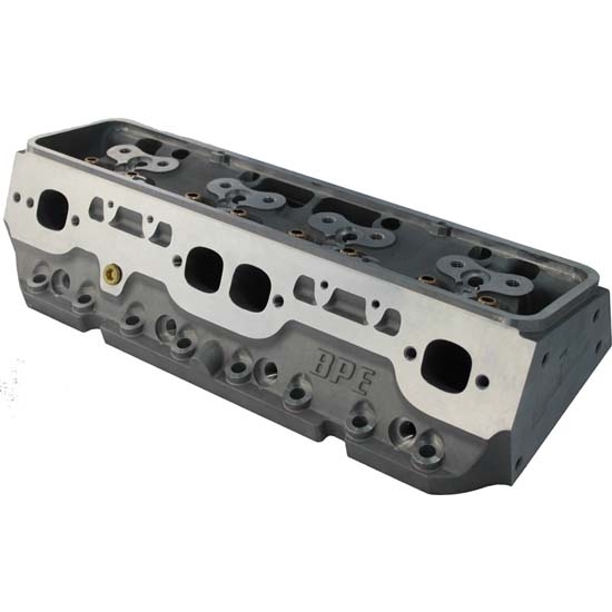 BluePrint H8002KB Muscle Series 195cc SB Chevy Heads, Bare