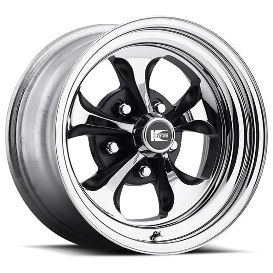 Cragar 1526187402B Series 32 Keystone Klassic Wheel, 15x6 Inch