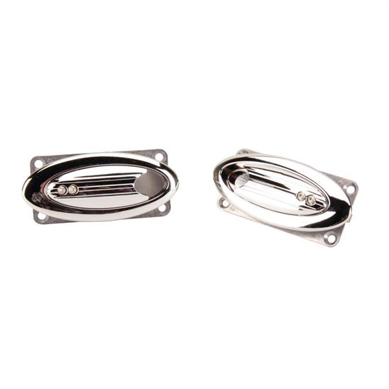 Clayton Machine EL-504 Ribbed-Elliptical Bezel Interior Door Handles