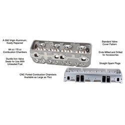 Brodix 1021002 IK Series Bare Cylinder Heads, 180cc, 100 lbs