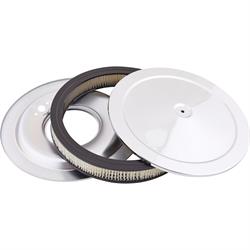 Chrome Deep Dish Performance Air Cleaner, 14 x 2 Inch, 4 Barrel Carb.
