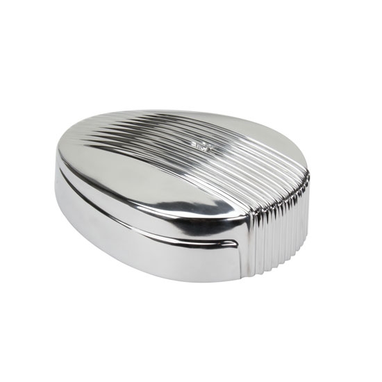 OTB Gear 4420 Finned Teardrop Air Cleaner, Polished