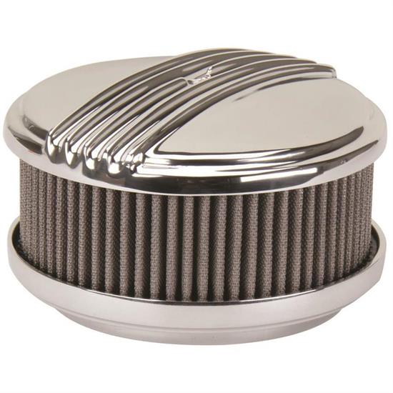 OTB Gear 4471 Mohawk Style Air Cleaner, Offset Base, Polished