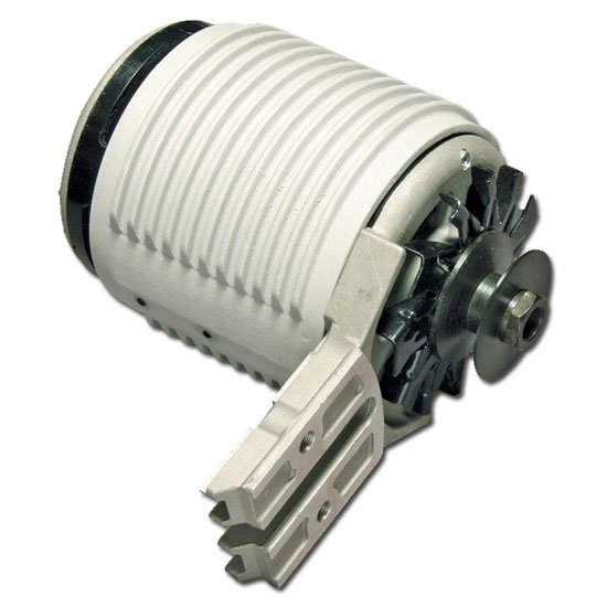 OTB Gear 6901 39-48 Ford PowerGen Finned Alternator Cover, Unpolished