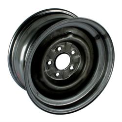 Speedway O/E Style Hot Rod Raw Steel Wheel, 15x7, 5x4.5, 4.25 BS