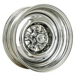 Speedway O/E Style Hot Rod Chrome Steel Wheel, 15x5, 5x4.5,