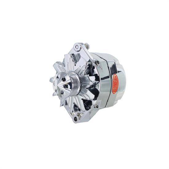 Powermaster 17294-313 Street Alternator, 100 Amps, Serp, 12V, GM