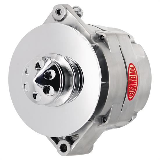 Powermaster 17294-360 Street Alternator, 100A, V-belt, 12V, GM